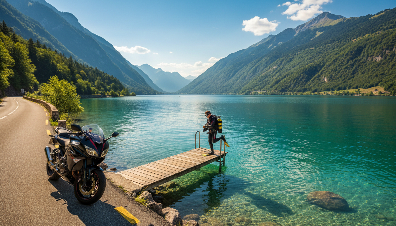 itineraire-moto-aventure-autour-du-lac-dannecy-et-decouverte-plongee
