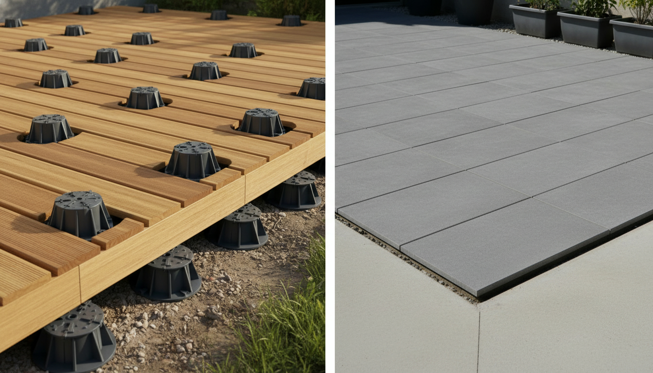 Plot Service Installation Terrasse sur plot ou dalle : avantages et installation en 2026 ...