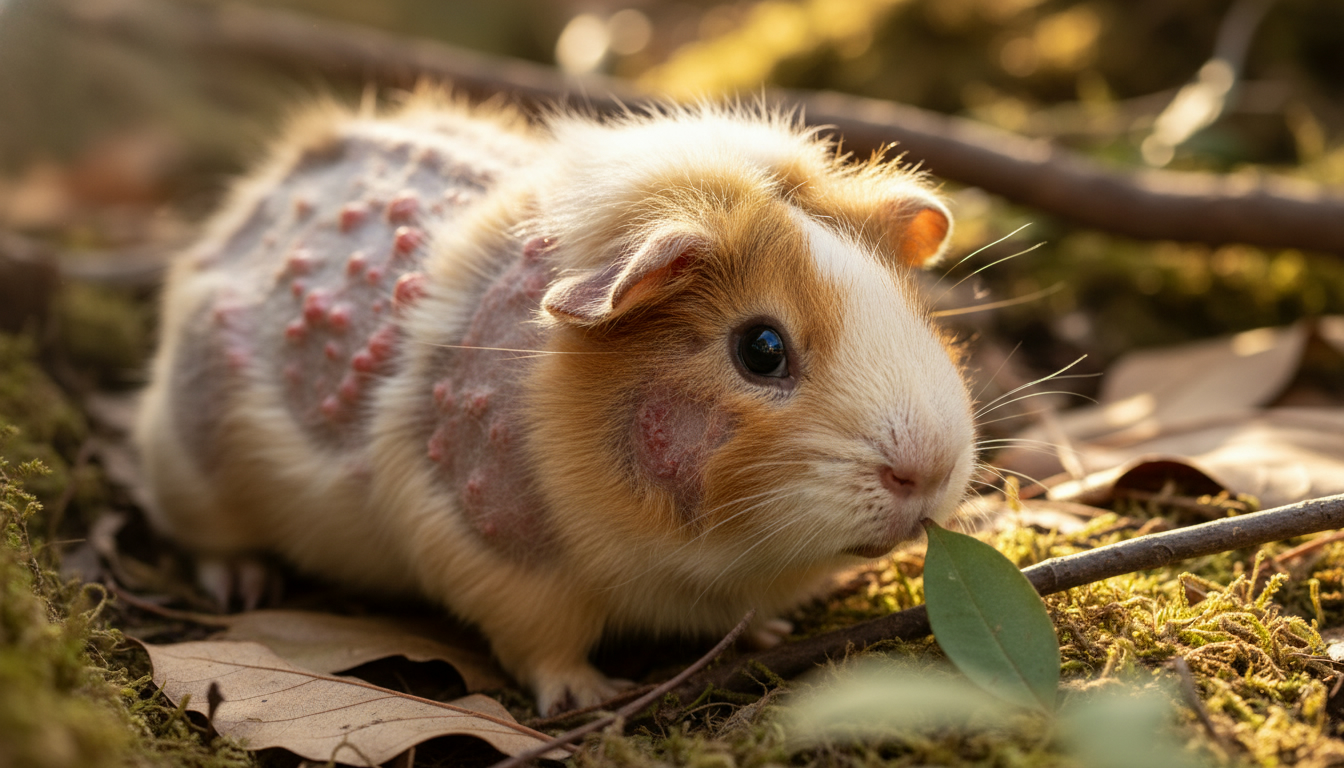 cochon-dinde-perte-de-poils