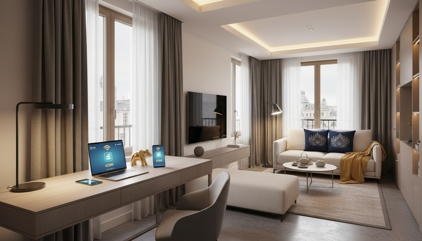 apparthotel-caen-sejour-professionnel-conseils-connexion-esim-thailande