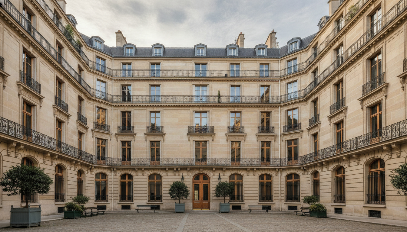 Façade d'un immeuble en copropriété, illustration des documents dus par le syndic selon la loi ALUR