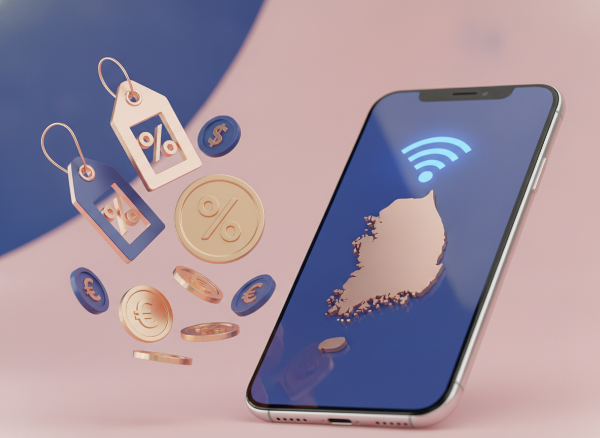 Saving on an Korea travel data plan with a promo code