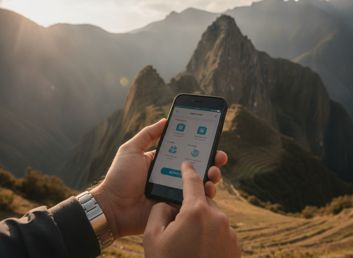 Saving on a Peru travel data plan with a promo code