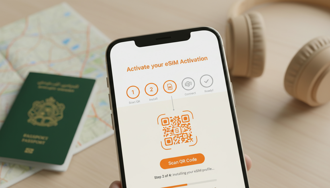 activer-esim-orange-maroc
