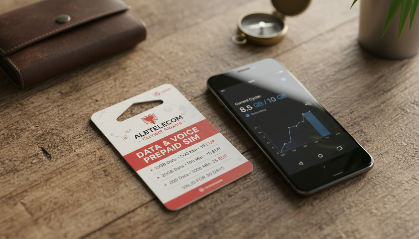 carte-sim-albanie-prix