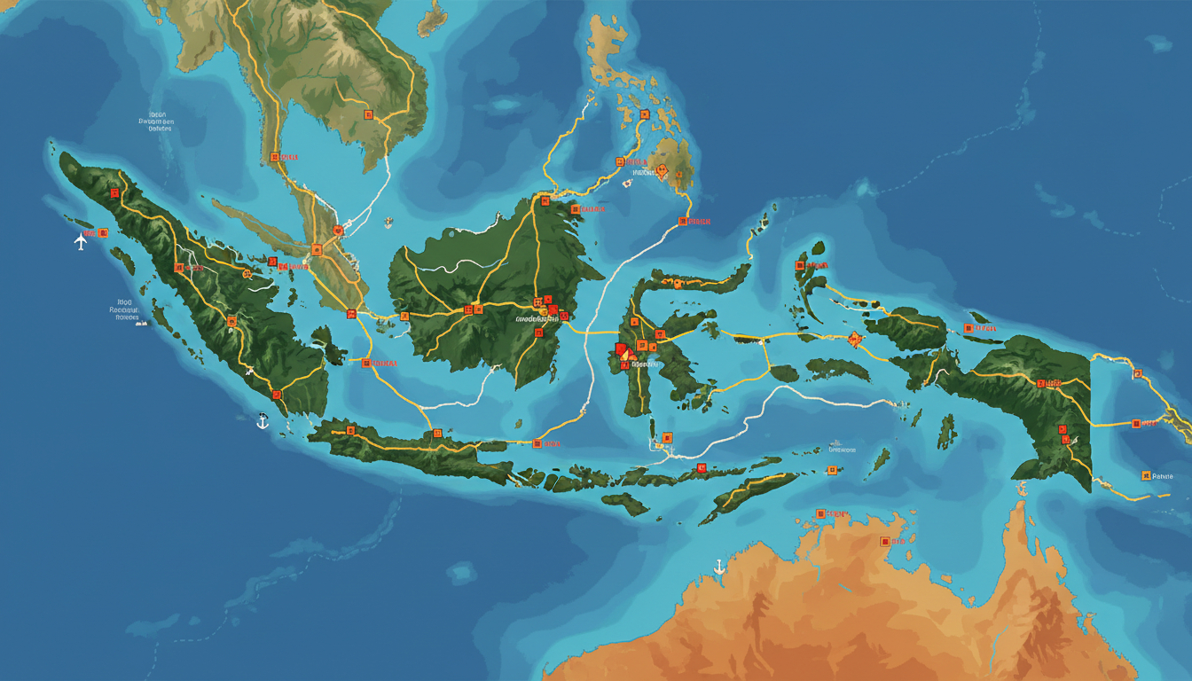 indonesie-carte