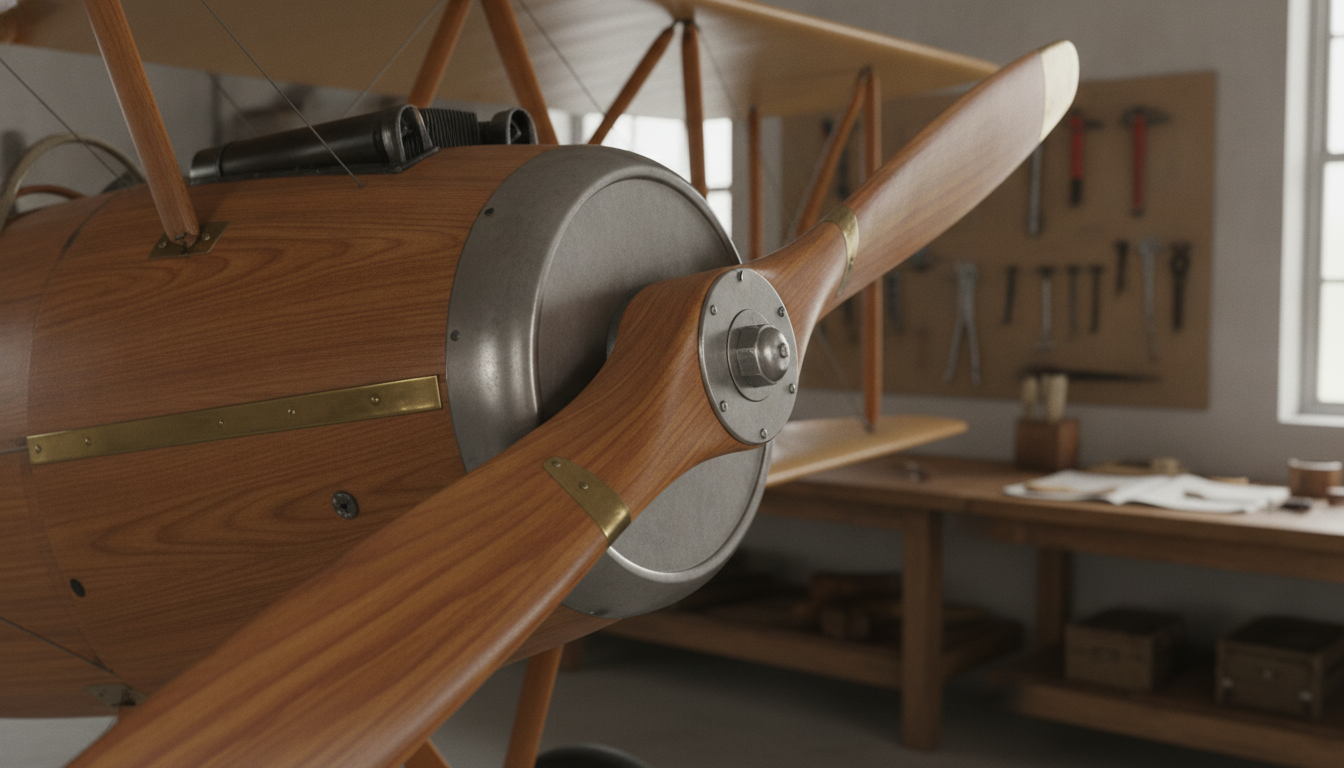 helice-avion-bois-ancienne