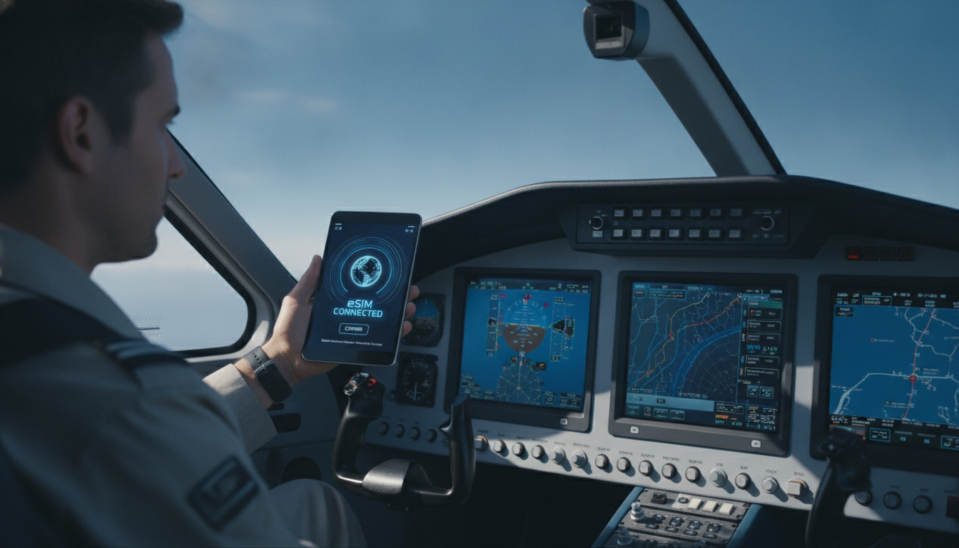 optimiser-la-connexion-internet-en-avion-leger-avec-une-esim-pour-les-pilotes