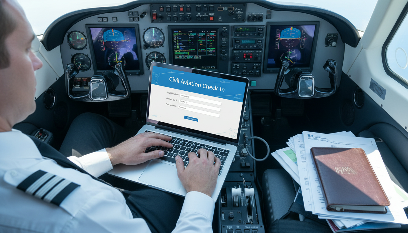 procedures-de-check-in-en-ligne-pour-pilotes-davions-legers-et-aviation-civile