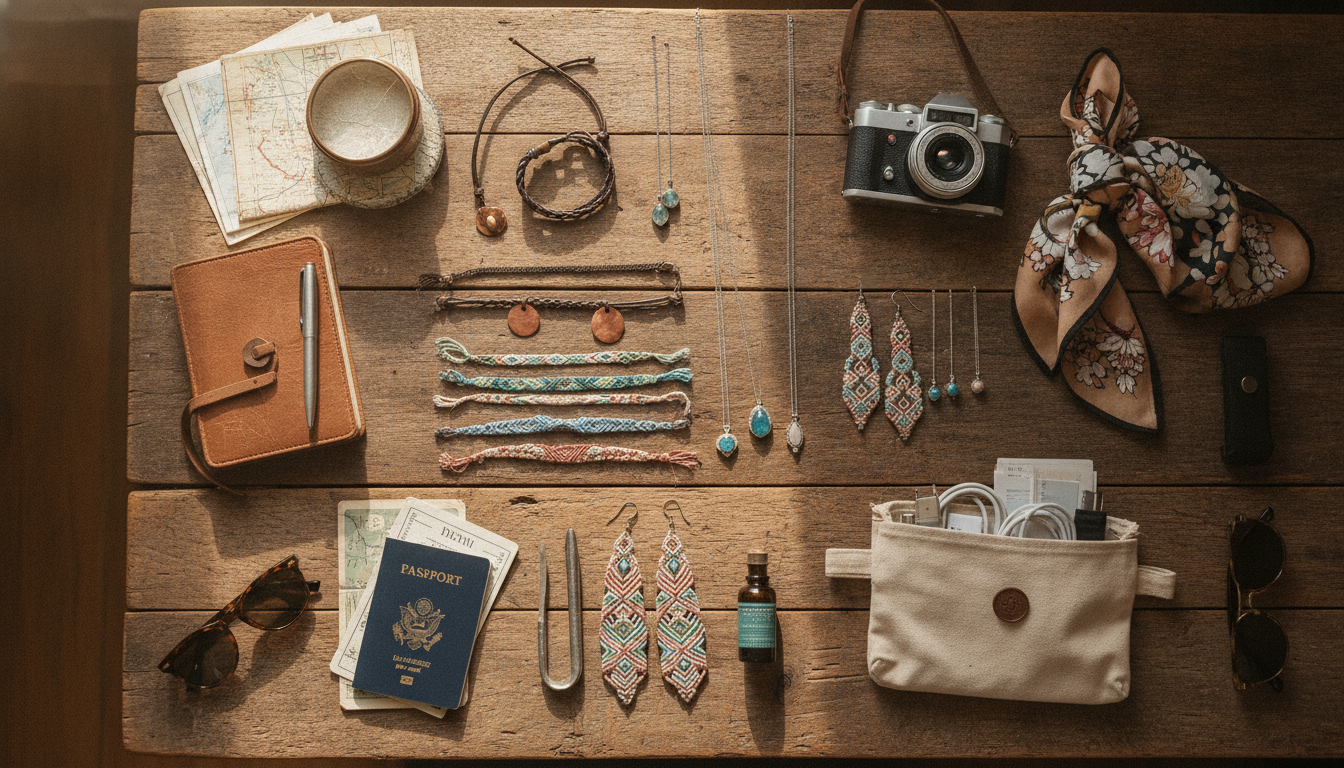 conseils-pratiques-voyage-debutant-avec-accessoires-et-bijoux-faits-main