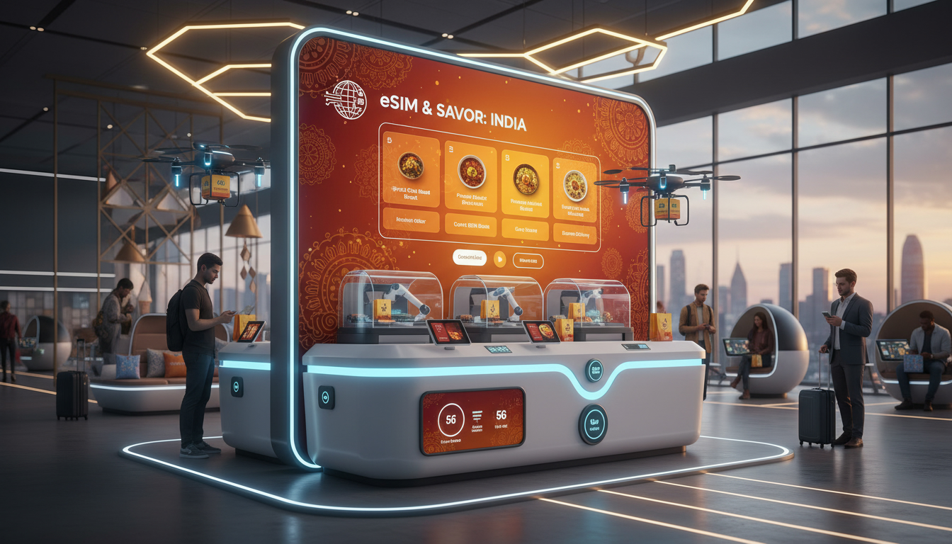 gestion-de-restaurant-virtuel-pour-voyageurs-avec-esim-en-inde