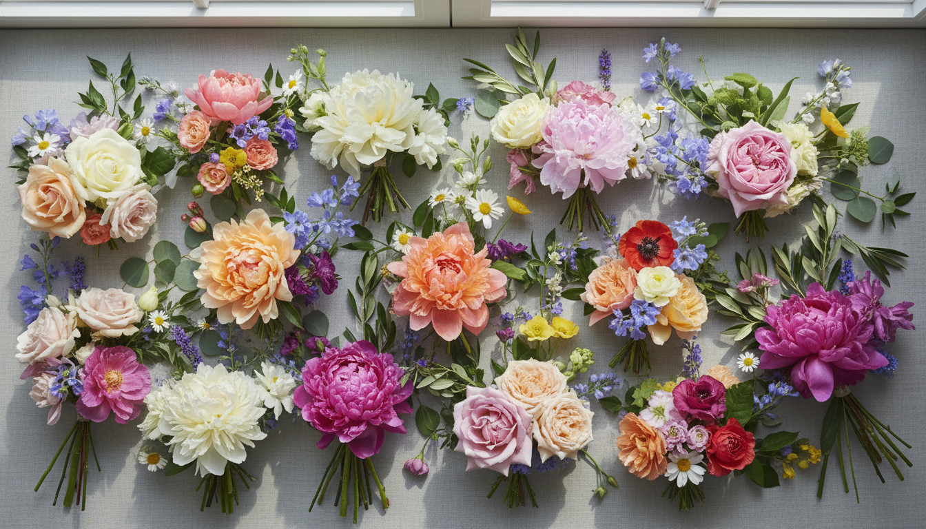 Illustration florale pour Bouquet de fleurs Pinterest : idées originales pour s'inspirer