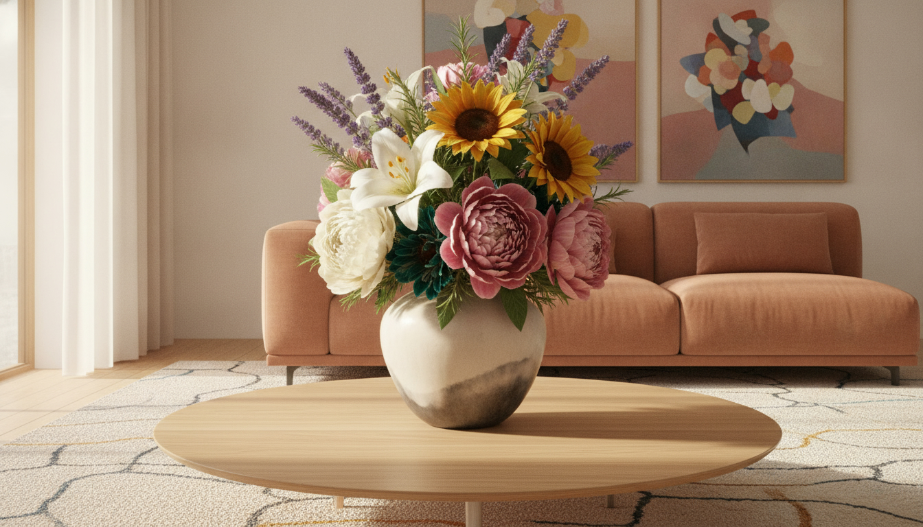 Illustration florale pour Comment choisir un bouquet floral symbolique pour décoration artistique en 2026