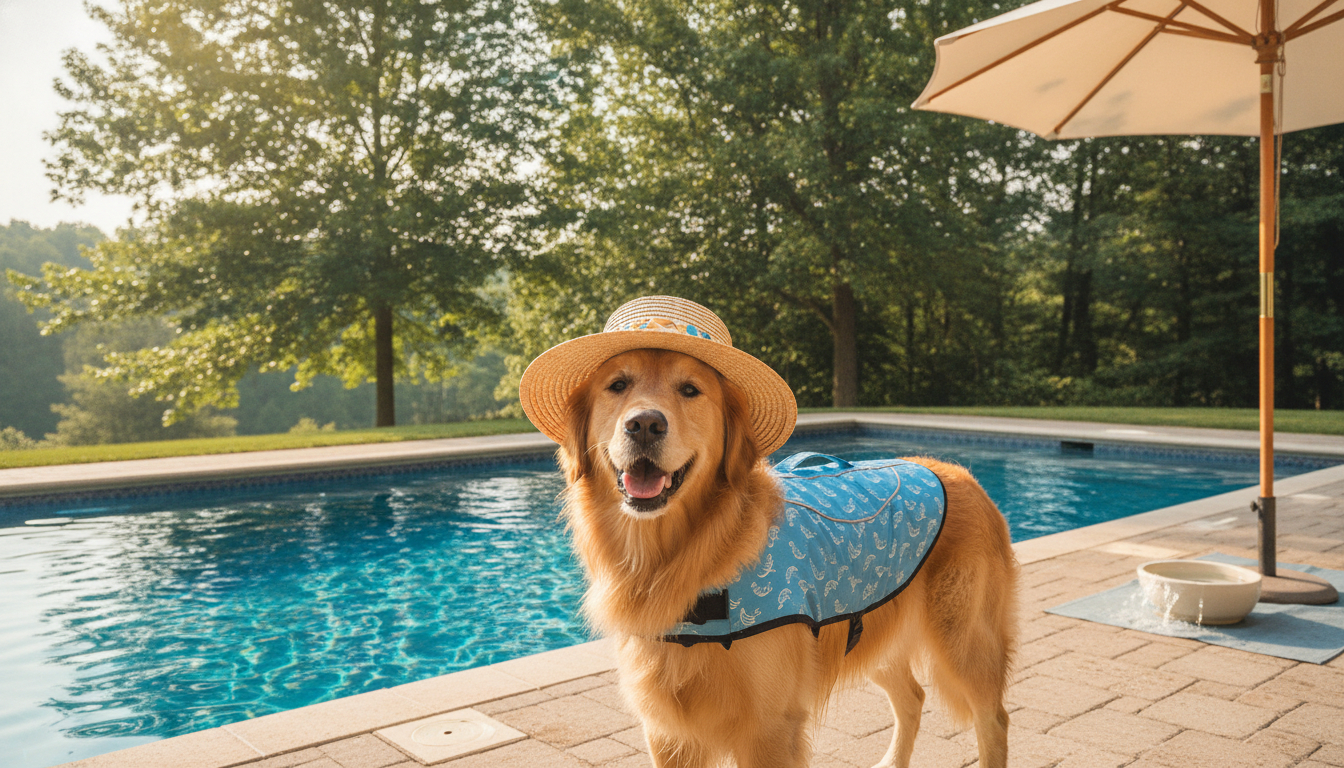 comment-proteger-son-chien-de-la-chaleur-lors-dune-baignade-en-piscine
