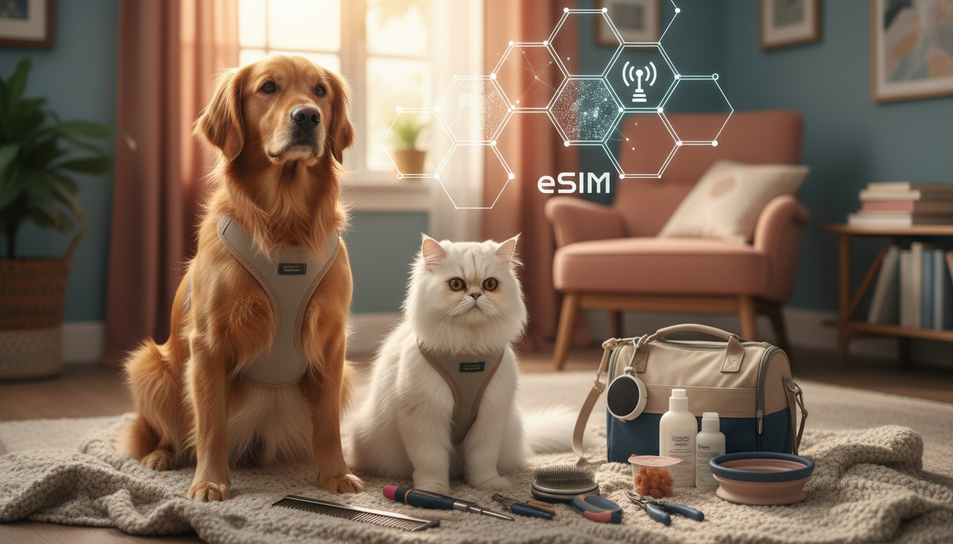 conseils-toilettage-chien-chat-pour-voyage-avec-connexion-esim