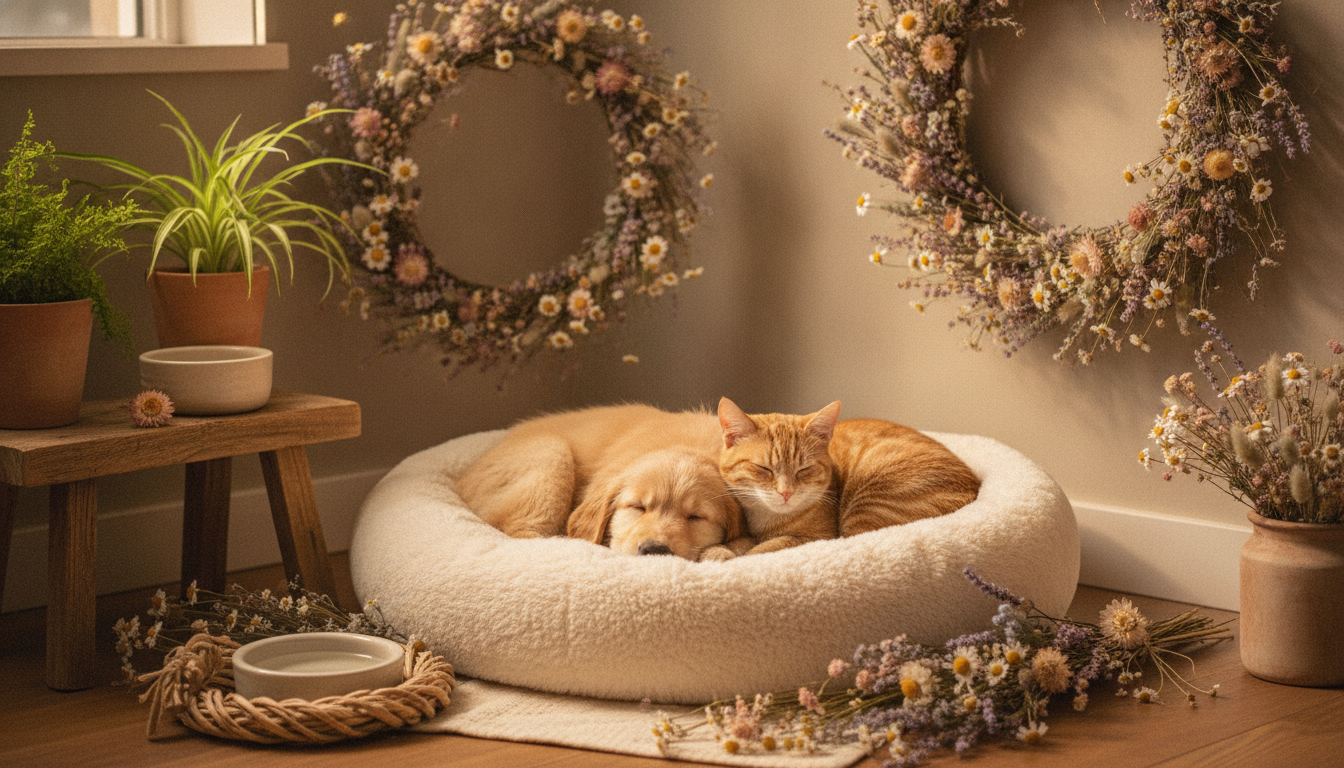 idees-daccessoires-floraux-naturels-pour-decorer-la-maison-de-son-chien-ou-chat