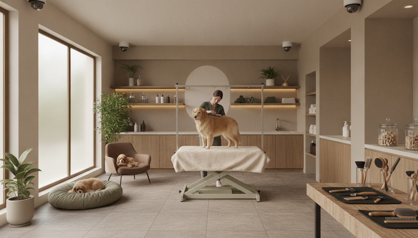 securiser-lespace-toilettage-chien-avec-surveillance-discrete