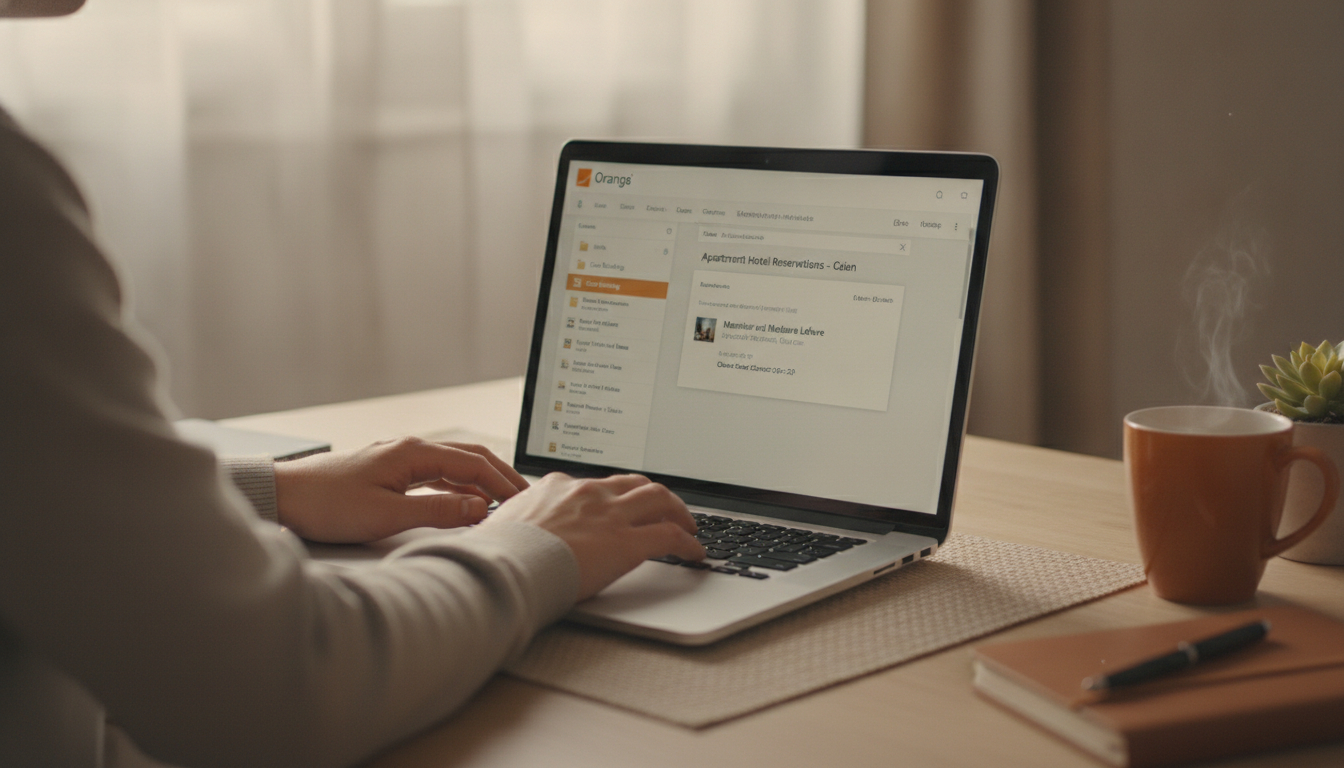comment-configurer-messagerie-orange-pour-reservation-apparthotel-a-caen