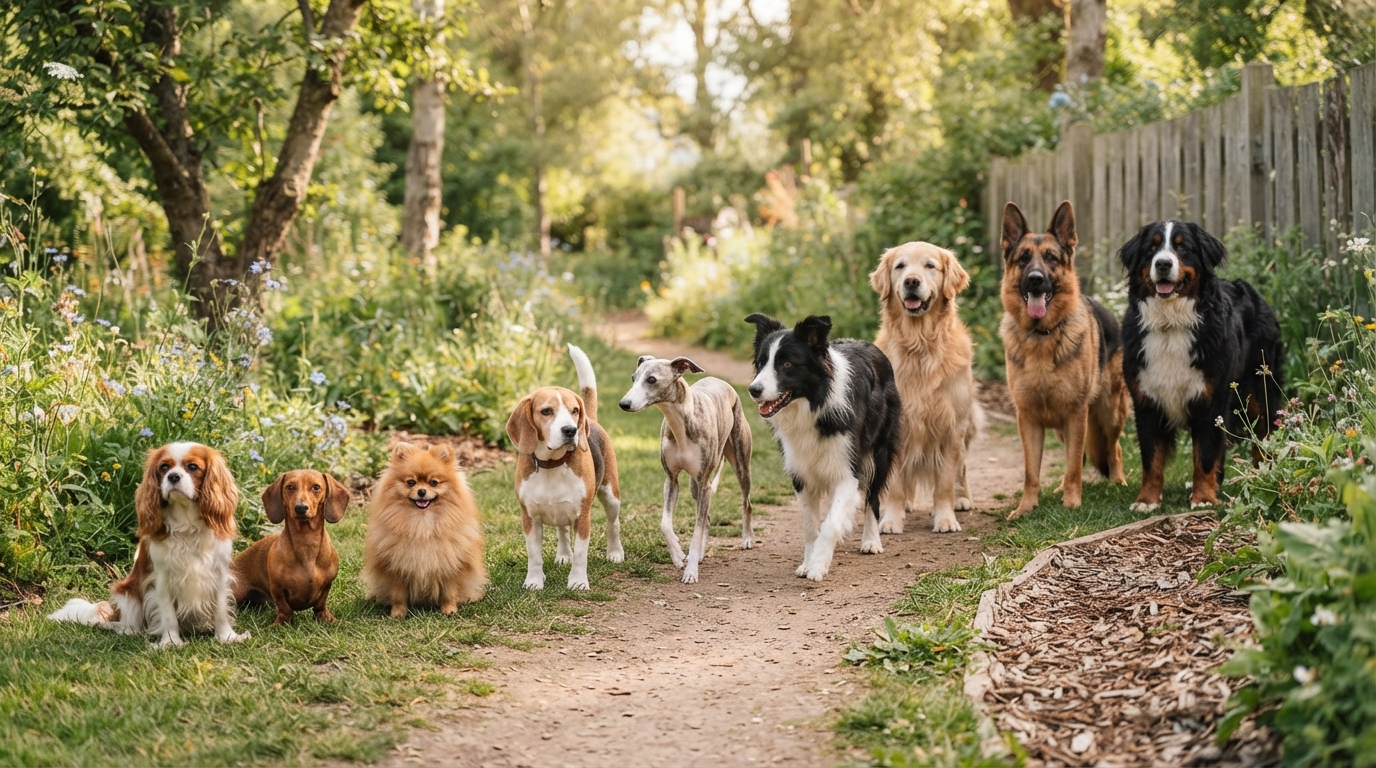 race-de-chien-par-taille