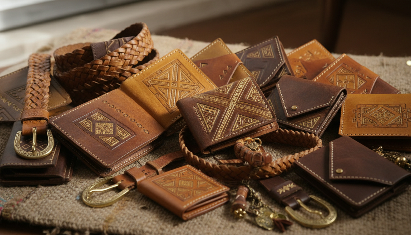 diversifier-portefeuille-avec-accessoires-cuir-marocains-artisanaux