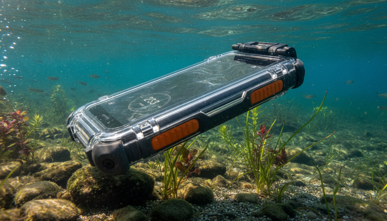 meilleure-coque-etanche-pour-telephone-utilisation-plongee-lac-annecy