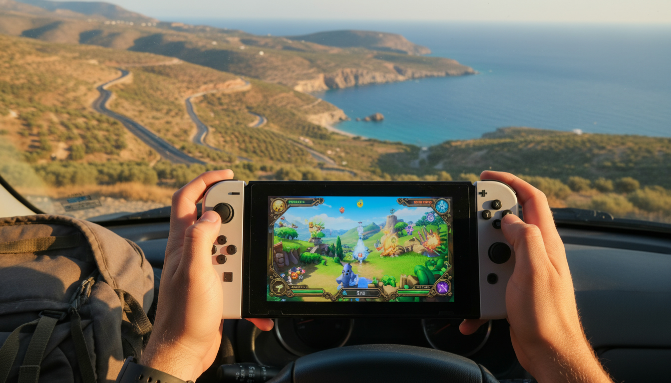 Les meilleurs jeux vidéo à emporter en voyage en Crète en 2026
