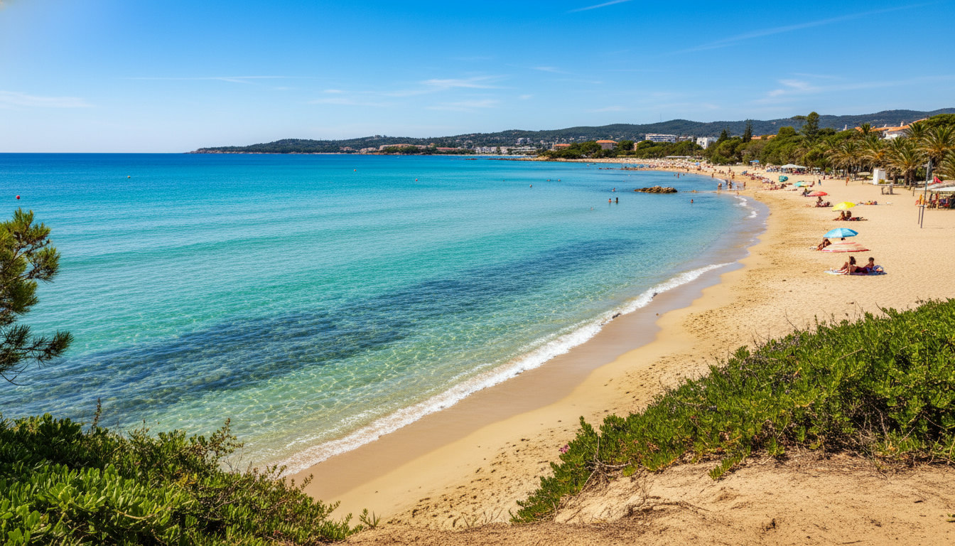 Météo des plages de Hyères pour profiter du soleil en 2026