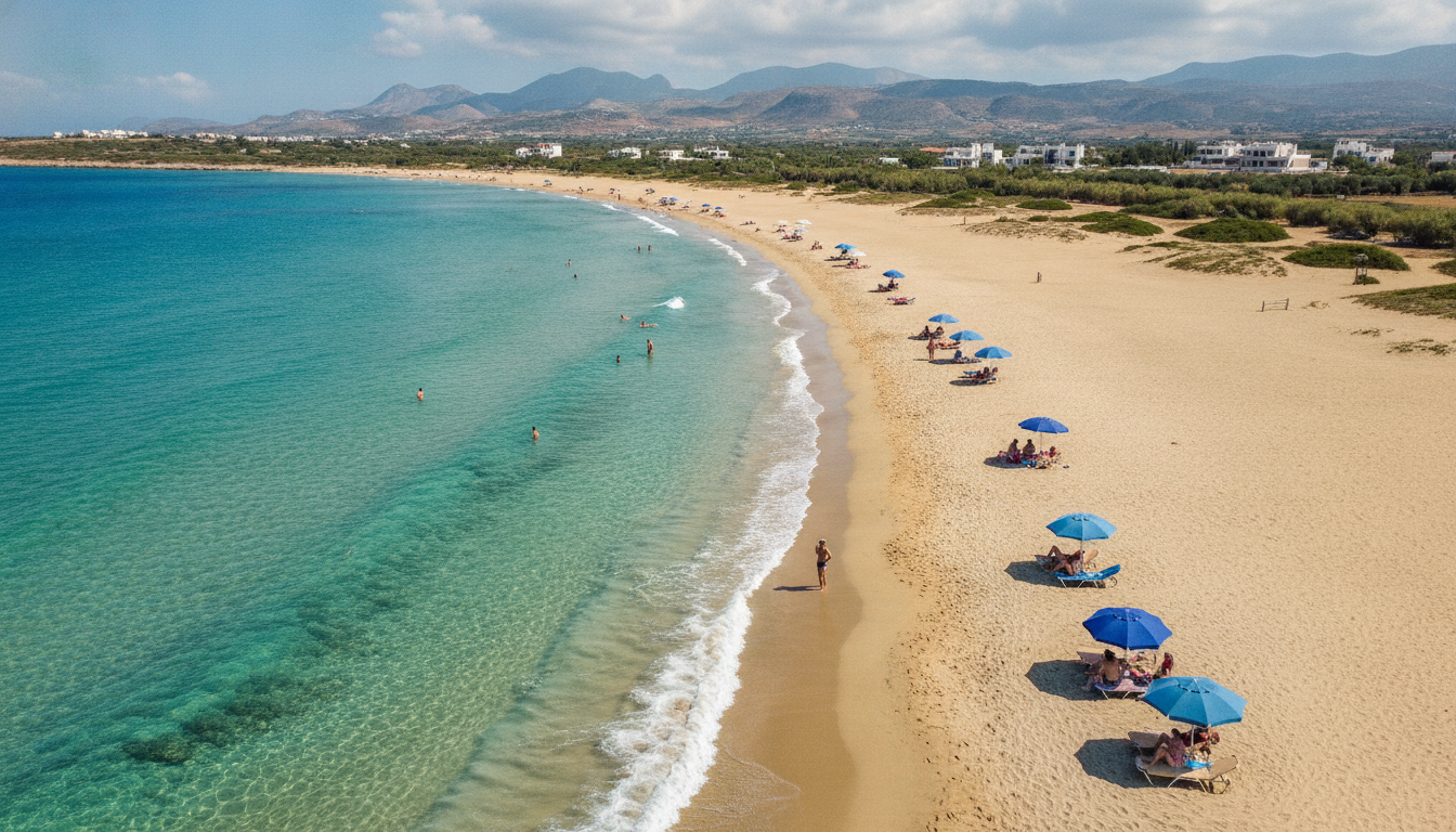 Météo des plages en Crète : prévisions et conseils 2026