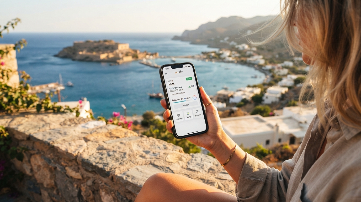 Quelle carte eSIM choisir pour un voyage en Crète sans stress en 2026
