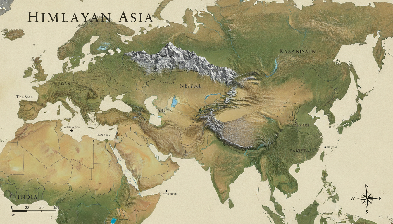himalayas-on-asia-map