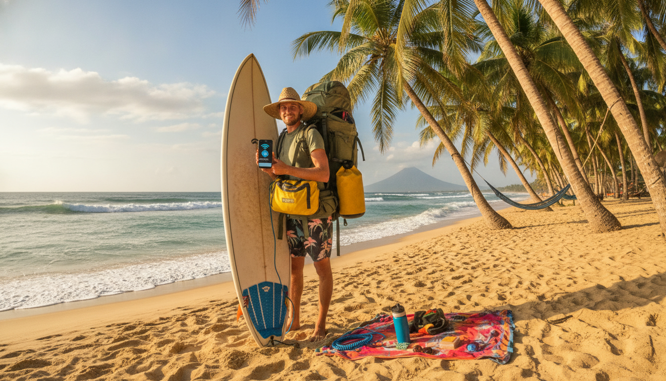 preparer-voyage-surf-nicaragua-conseils-connexion-internet-esim