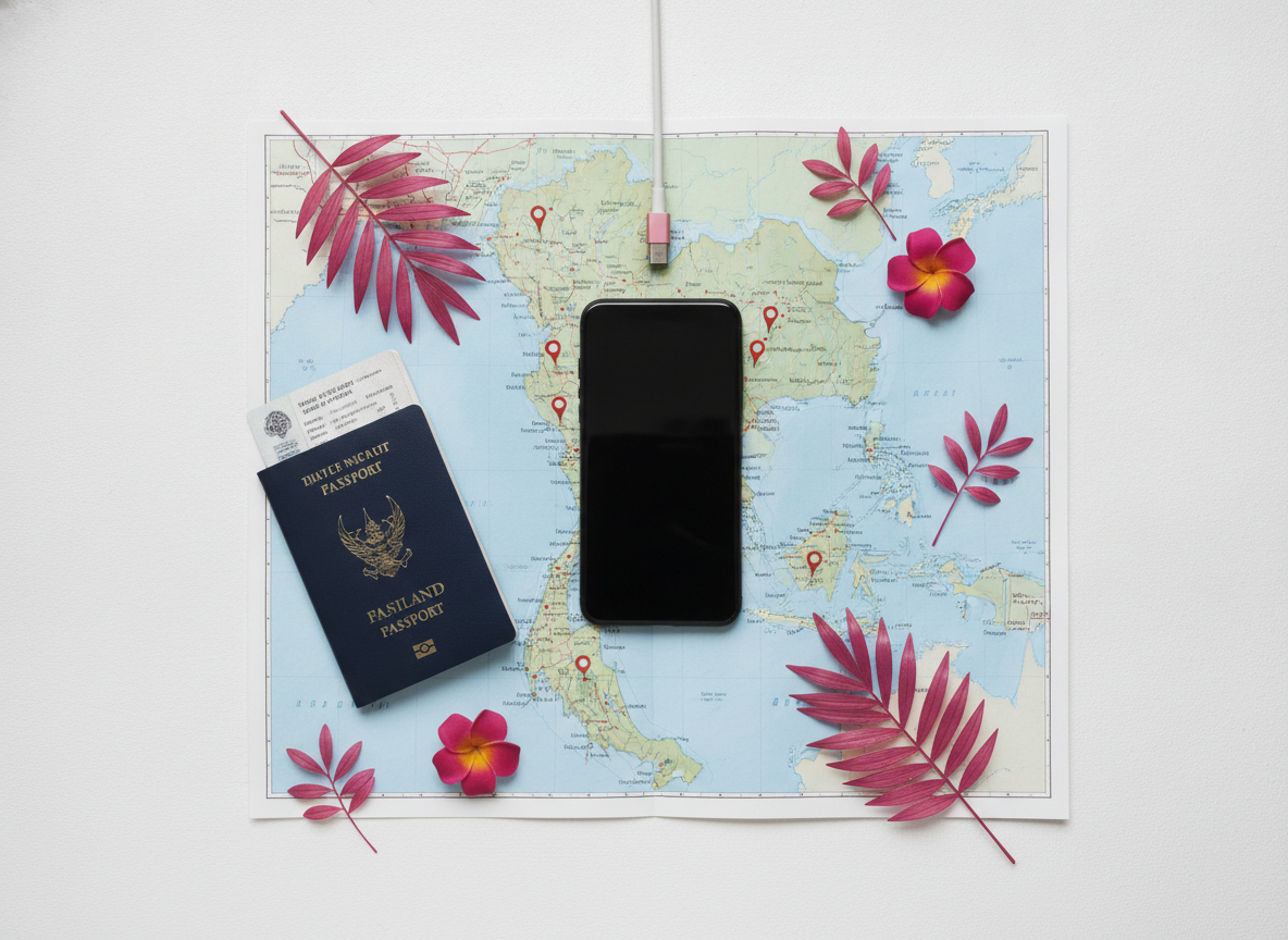Comparing eSIM data plans for travel in Thailand